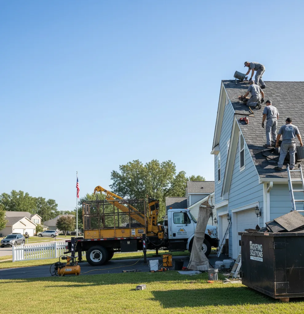 Roof Repair in Leavenworth